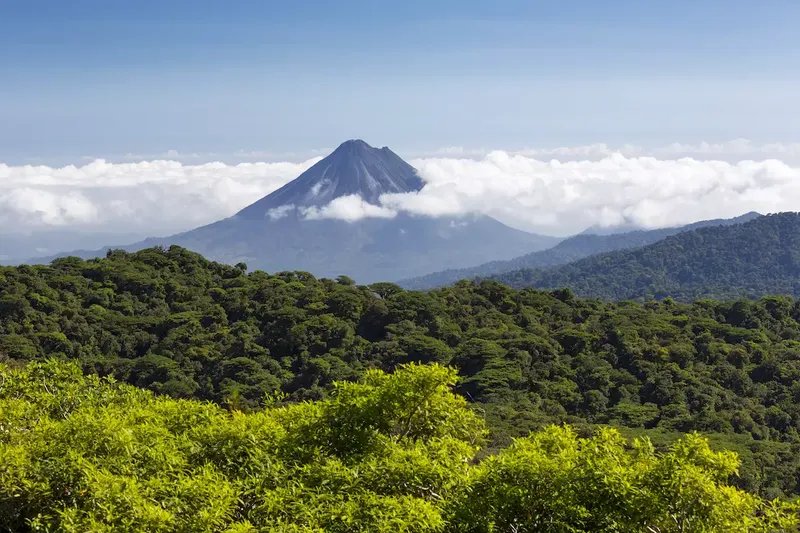 Vulkan Arenal en Costa Rica
