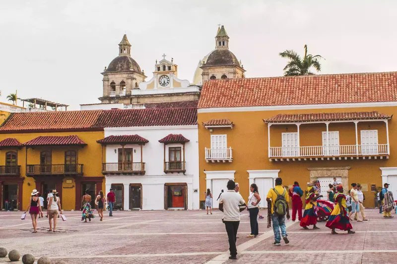 El centro histórico de Cartagena