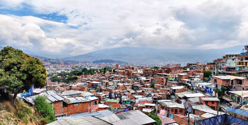 La vista de Medellín