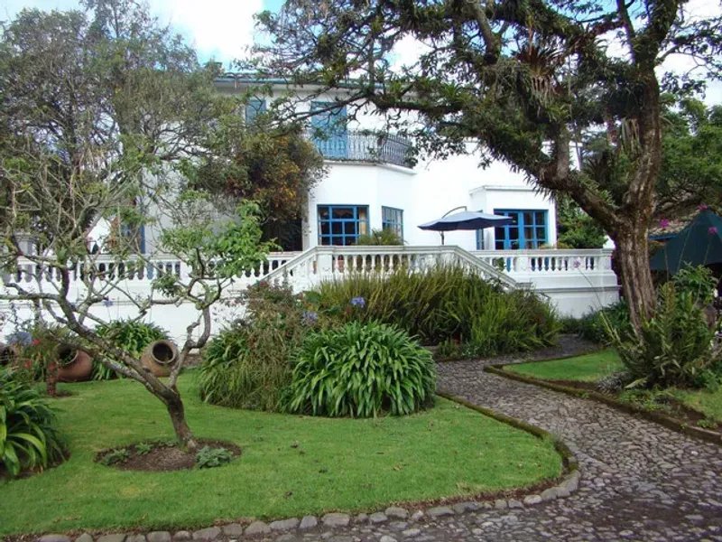 Las haciendas son lugares populares para alojarse en Ecuador.