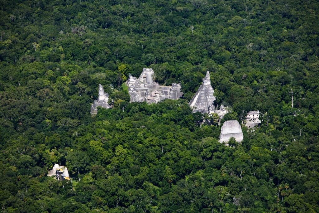 Ruinas mayas en Guatemala