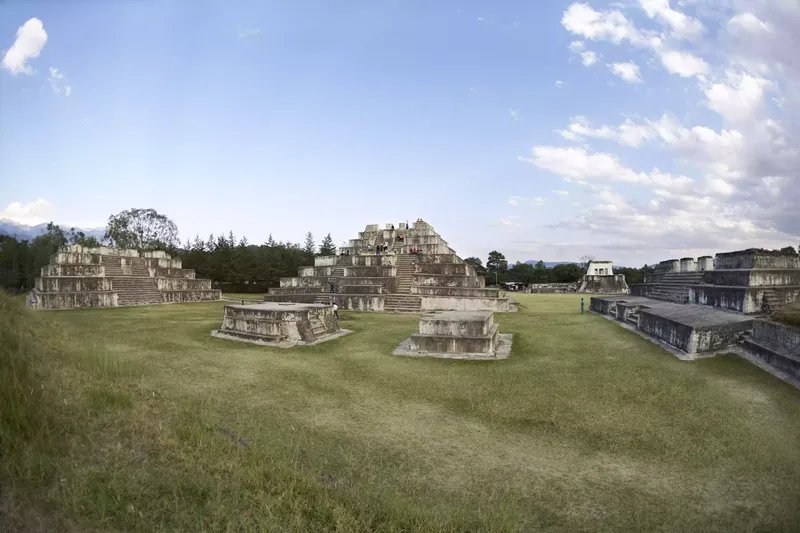Ruinas mayas, Zaculeu, Huehuetenango, Guatemala