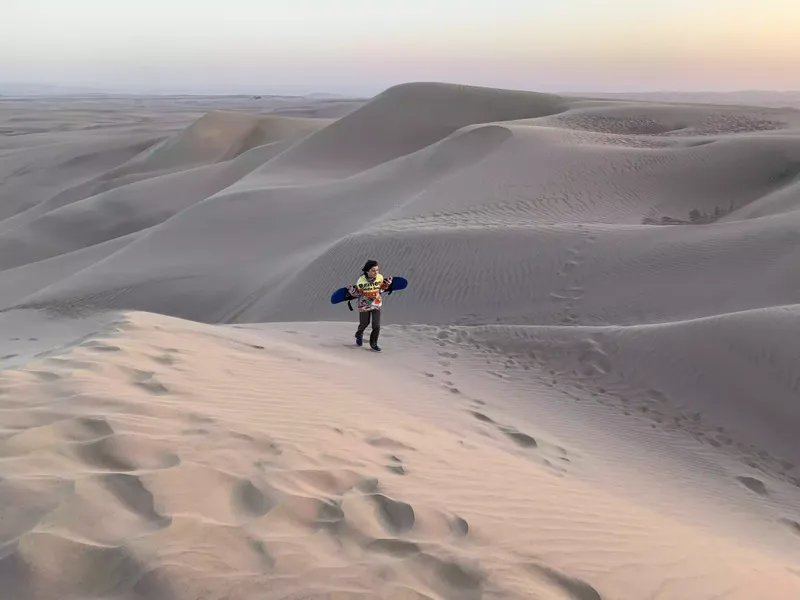 Sand Boarding en Paracas, Perú