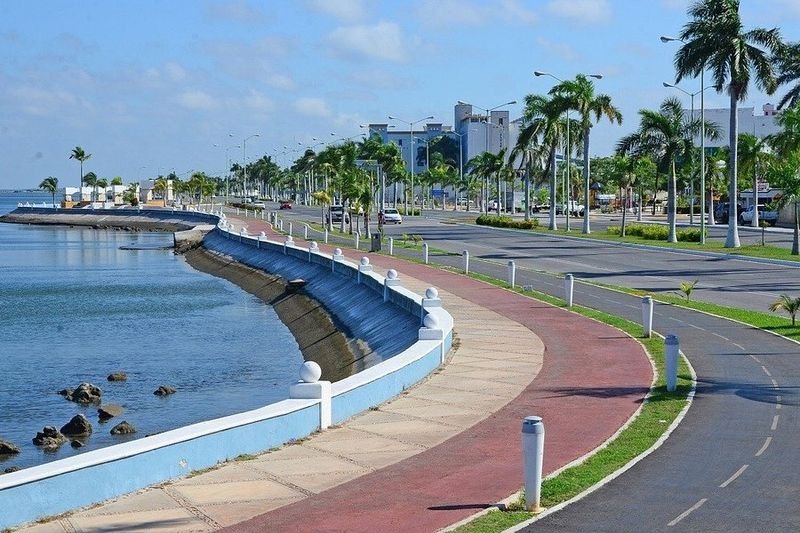 Malecón de Campeche